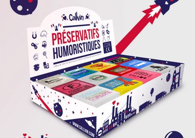 Présentoir produit – Callvin