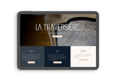 Site vitrine WordPress – La Traversière