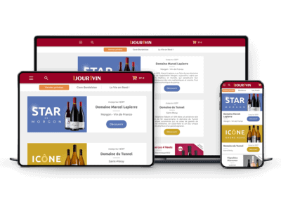 Webdesign PWA – 1jour1vin